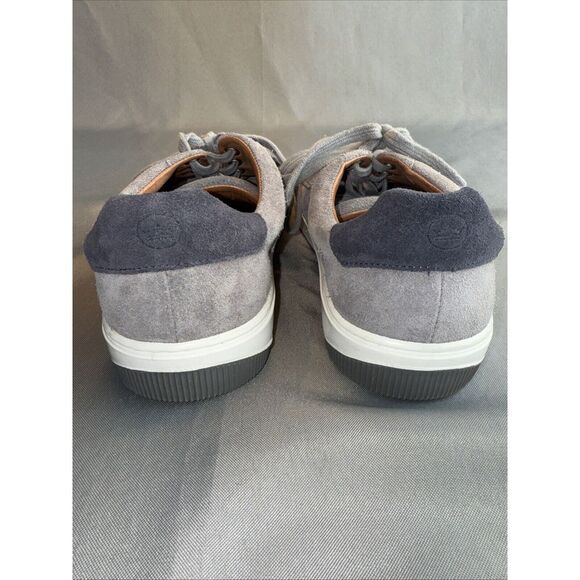Peter Millar Men's VANTAGE Low Top Lace Up Suede‎ Sneakers US 10.5M Gray - Picture 7 of 11